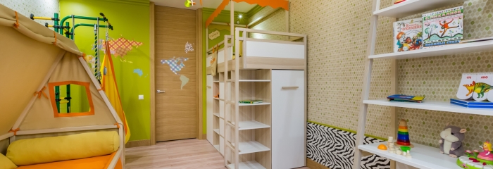 Пробковый пол для детской комнаты